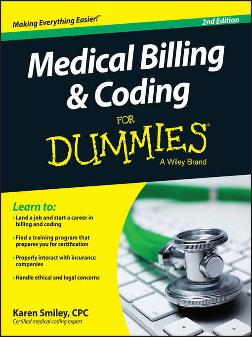 Title details for Medical Billing and Coding For Dummies by Karen Smiley - Available